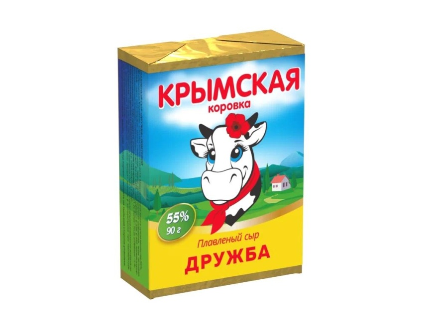 Сыр плавленный Дружба 45% 90гр фото 2