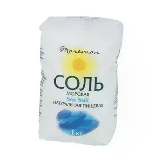 Соль морская 1кг к/к фото 1