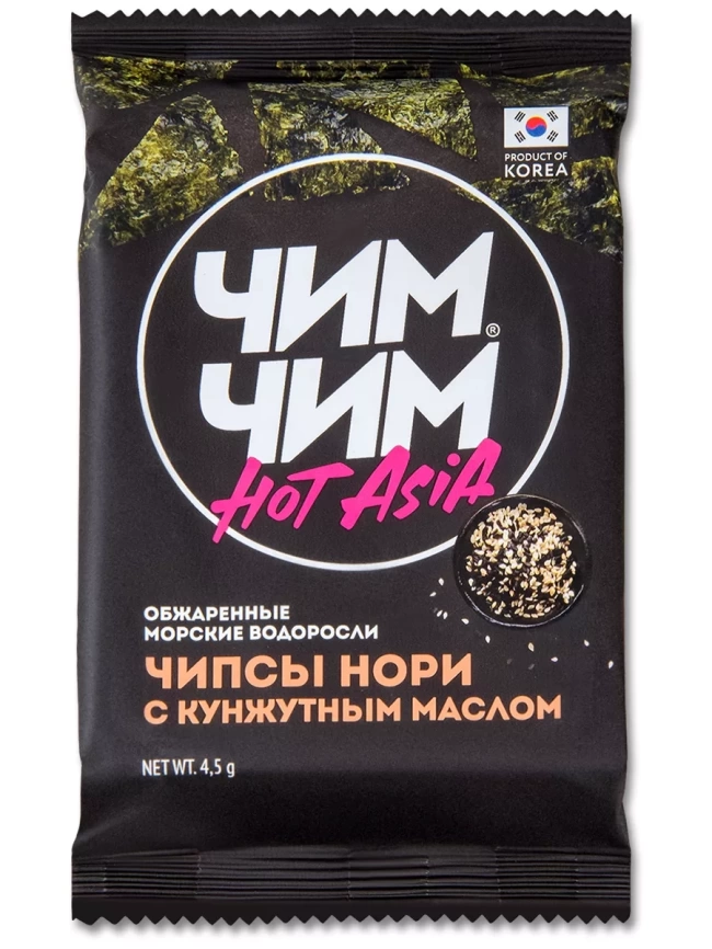 Чипсы нори Кунжут 4.5г фото 1