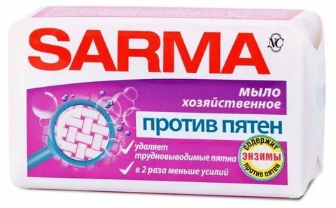 Мыло хоз от пятен 140г фото 1