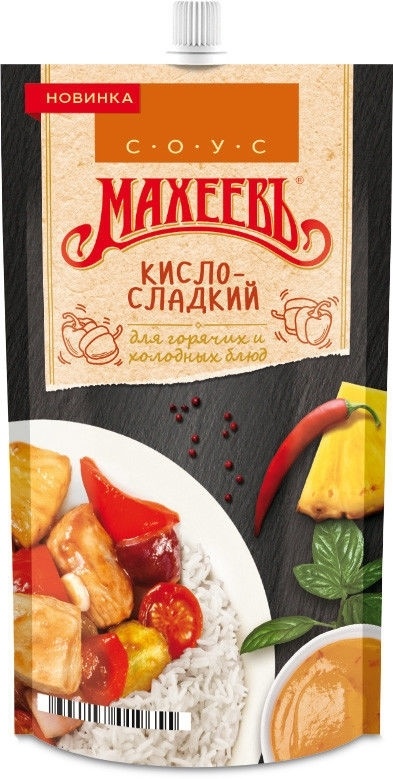Соус деликатесный кисло-сладкий 230г д/п фото 1