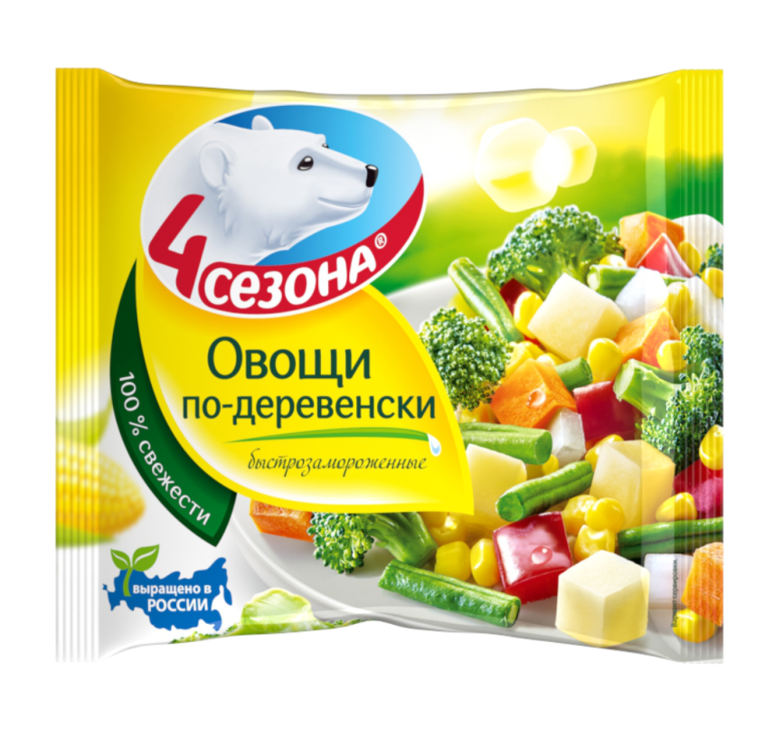 Овощи по-деревенски 400 г фото 1