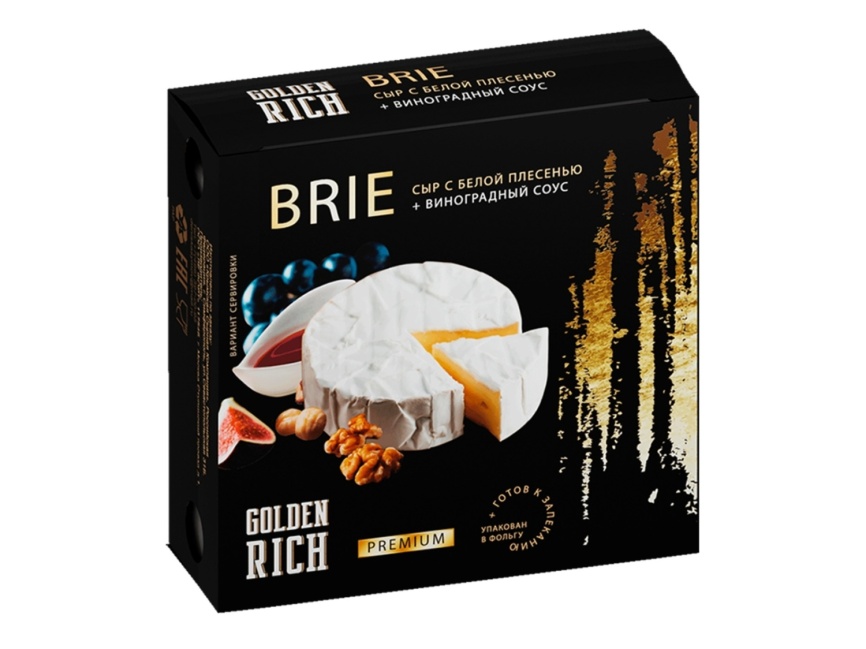 Сыр Brie с виноградным соусом 50% 145г фото 2