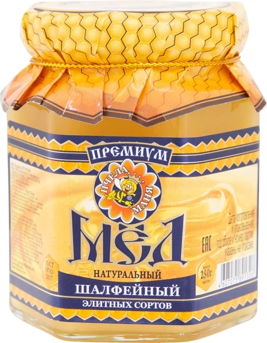 Мёд Шалфейный 6-тигран 250г фото 1
