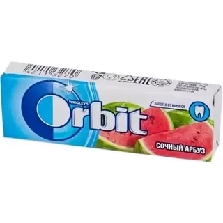 ЖевРез Orbit Сочный арбуз 13.6г фото 1