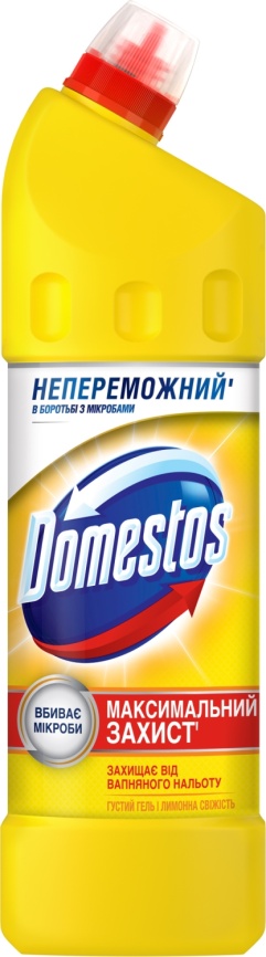 Средство универсал Лимонная свежесть 1000мл Domestos фото 1