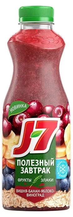 Полезный завтрак БанВишЯблВиногр злаки 0.3л фото 1