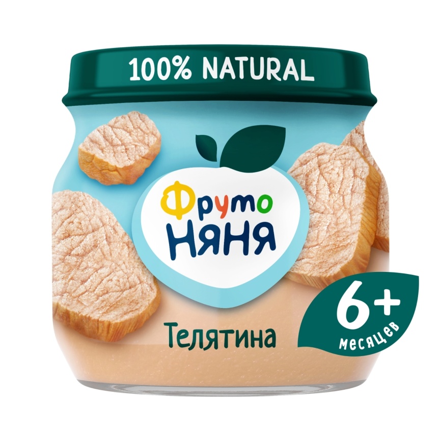 Пюре из телятины 80г фото 1