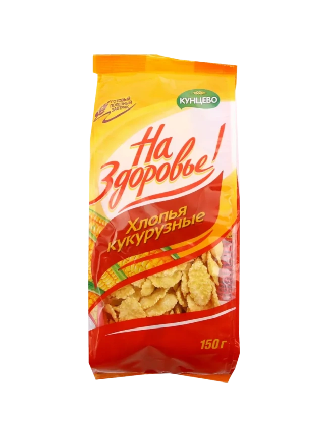 Хлопья кукурузные б/с 150г фото 1