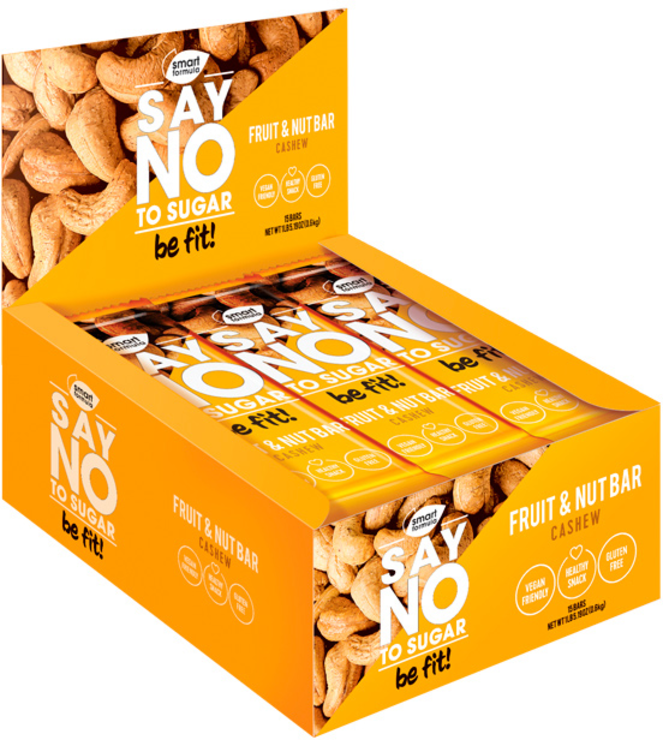 Батончики Smart Formulа фрукт.Cashew 40г фото 1