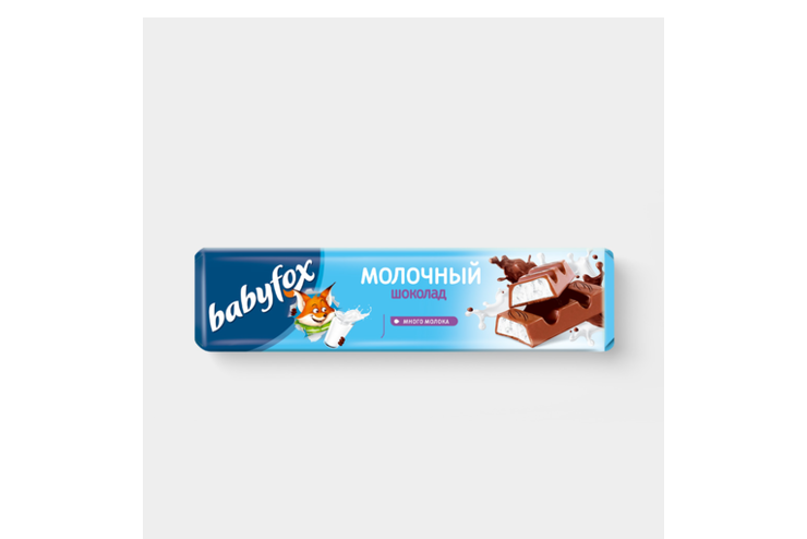 Батончик молочный Babyfox 45г фото 1