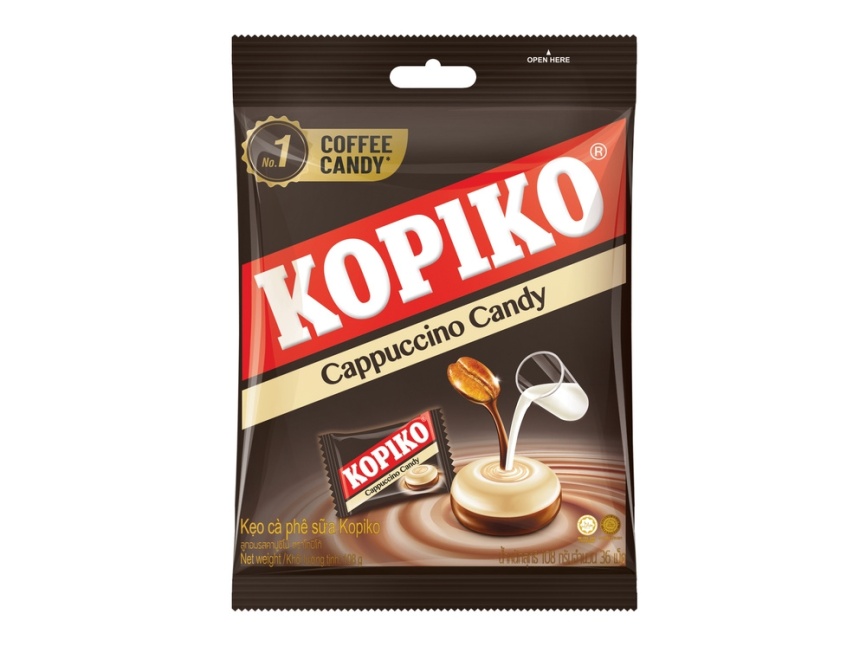 Леденцы Cappuccino Candy 108г фото 1
