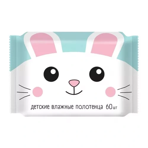 Влажные полотенца №60 дет ромашка фото 1