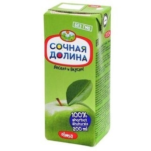 Напиток Яблоко осветлен 0.2л т/п фото 1