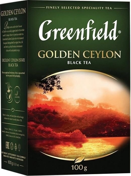Чай Golden Ceylon 100г фото 1