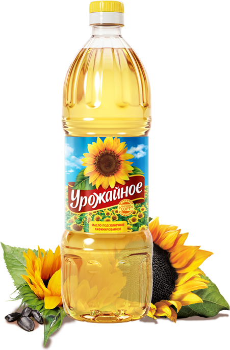 Масло подсолнечное рафинированное 0.87л фото 1