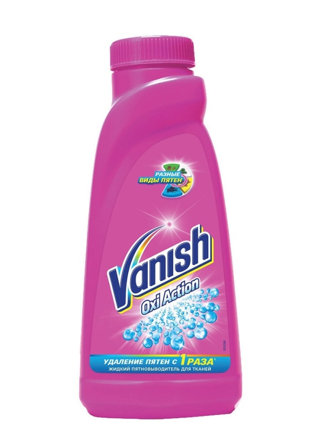 Отбеливат(Vanish)Пятновыводитель 450мл Vanish OXI Action фото 1
