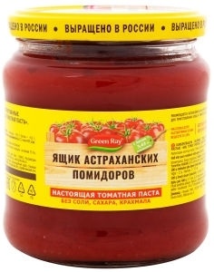 Паста томат ЯщикАстраханПомидор с/б 490г фото 1