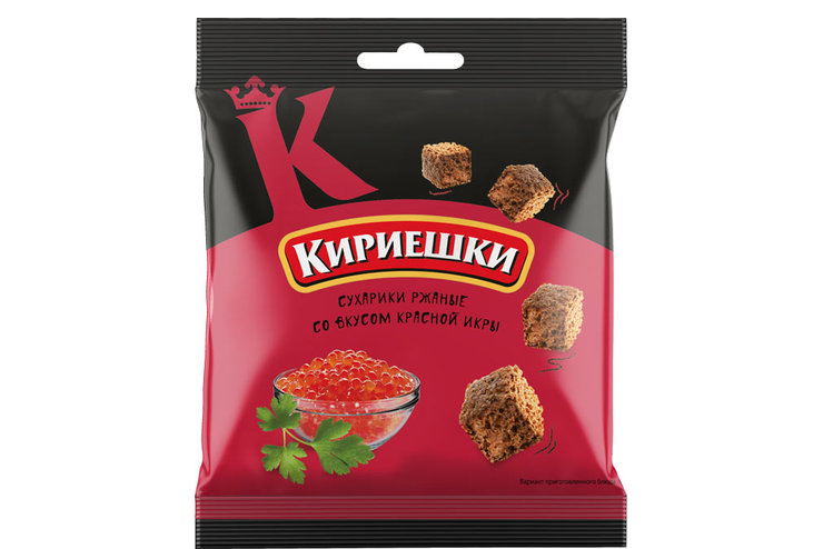 Сухарики Красная икра 40г фото 2