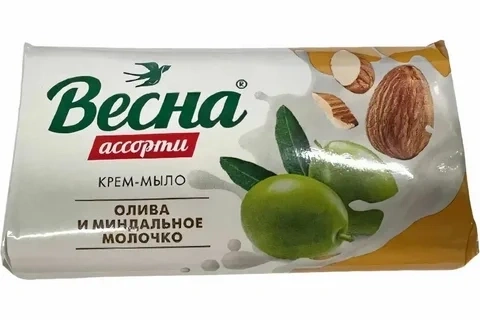 Мыло Олива и минд молочко 90г фото 1