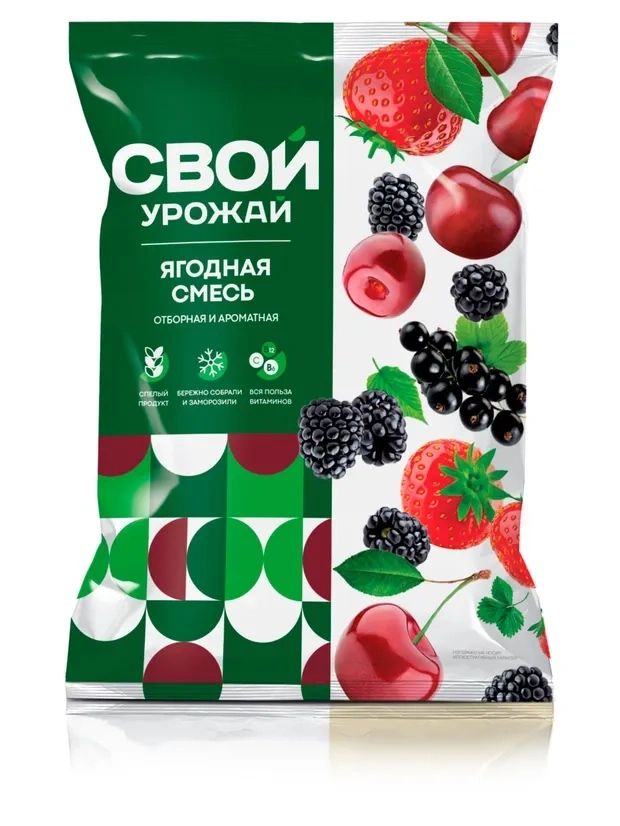 Ягодная смесь с/м 300г фото 1