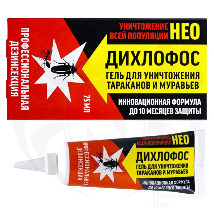 Гель д/уничтож тараканов и муравьёв 75мл фото 1