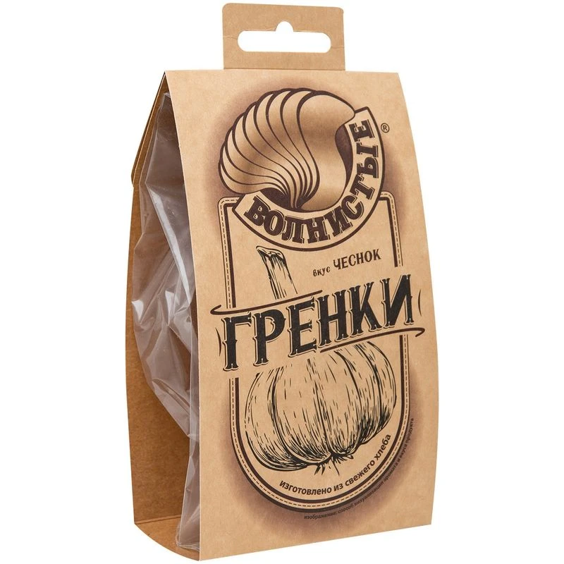 Гренки с чесноком 75г фото 1