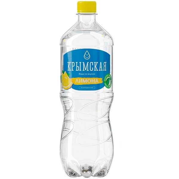 Вода Лимон газ 1л пэт фото 2