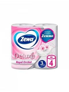 Бумага Deluxe 3сл 4рул Орхидея фото 1