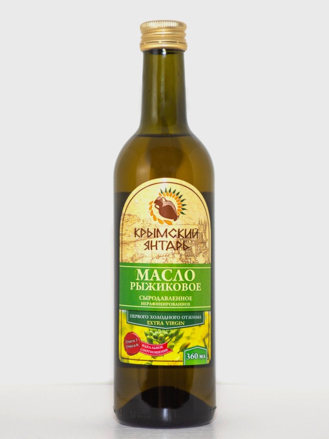 Масло подсолнечное нерафинированное п/б 0.5л Крымский Янтарь фото 1