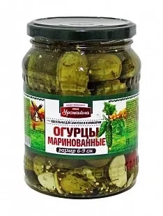 Огурцы с/б 680г фото 1