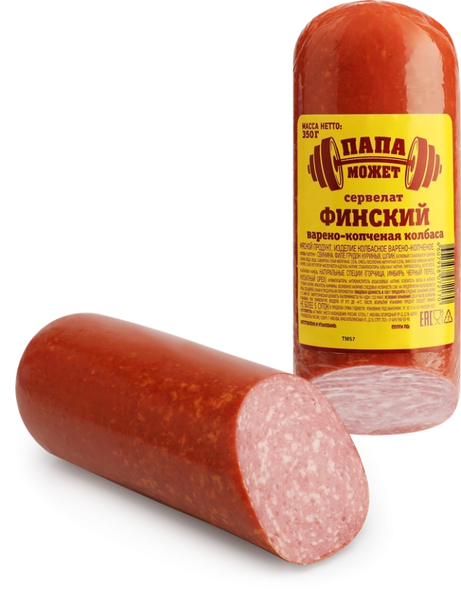 Сервелат Финский п/к 350 гр фото 1