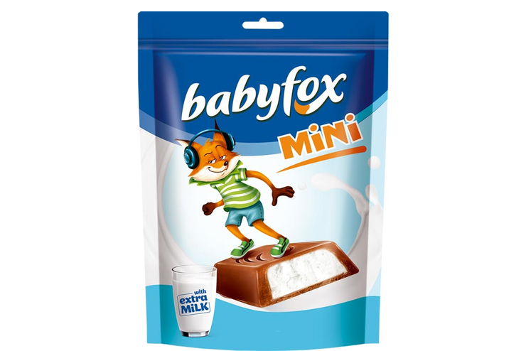 Конфеты Мини Babyfox молоч начинка 120г фото 1