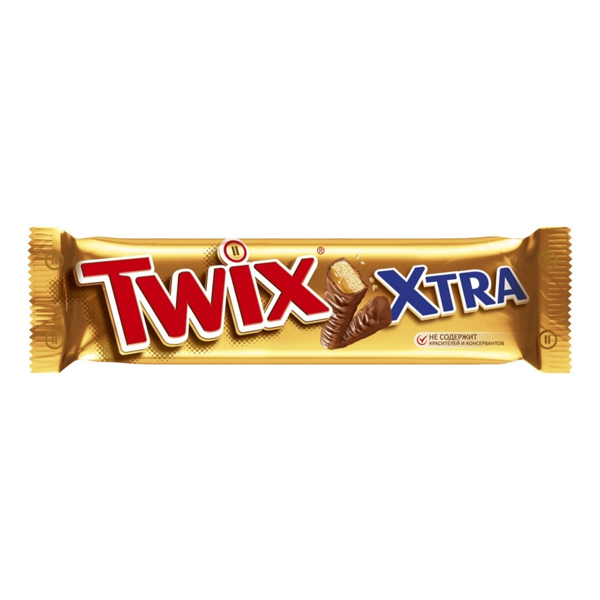 Батончик шоколад Twix Экстра 82г фото 2