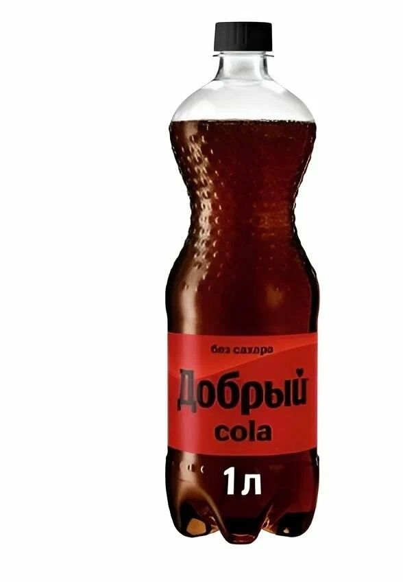 Кола б/сахара с/газ 1л фото 1