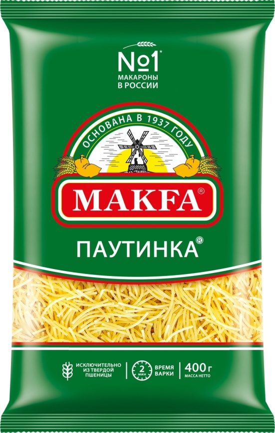 Мак.изд Вермишель Паутинка 400г фото 1