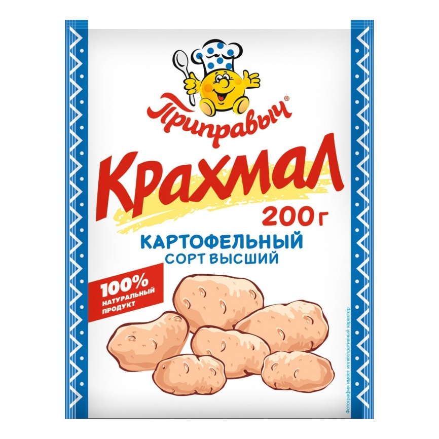 Крахмал картофельный в/с 200г фото 1