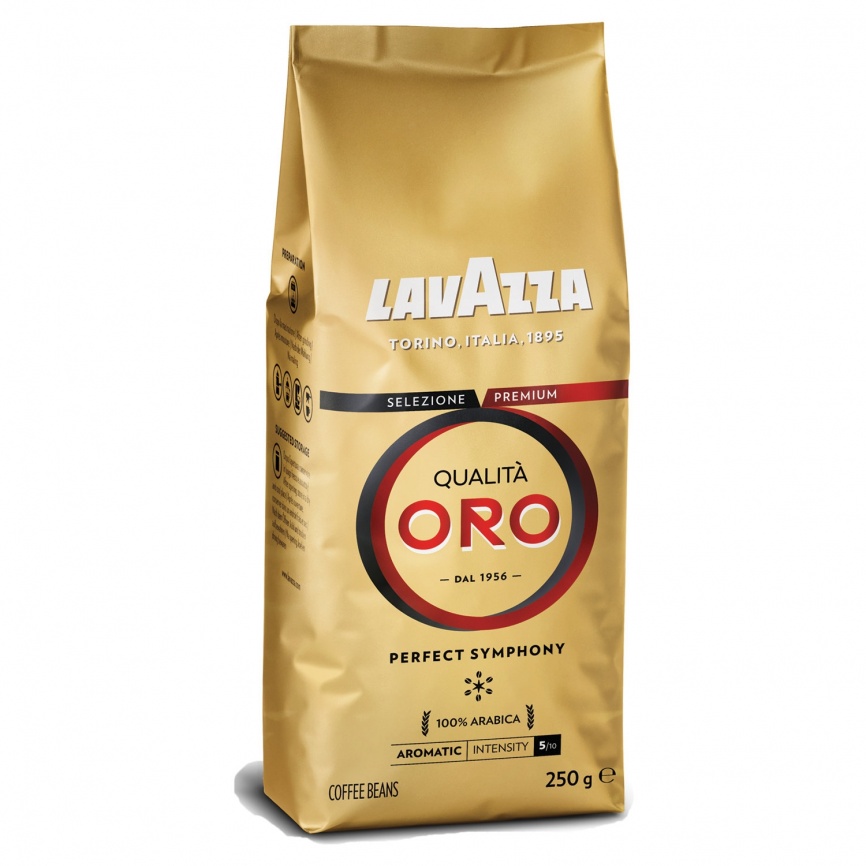 Кофе Qualita Oro зерно 250г пакет фото 1