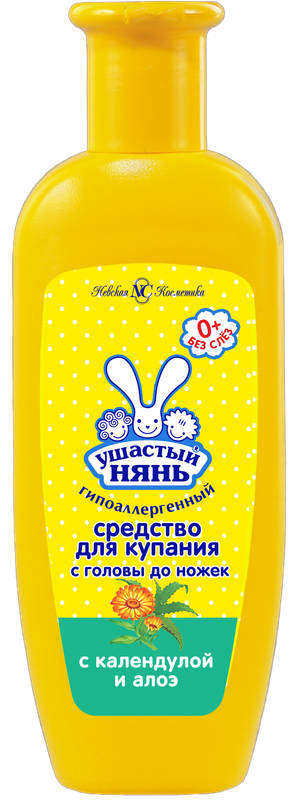 УшастыйНянь ср-во д/купания с головы до нож 250мл фото 1