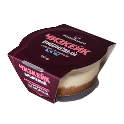 Чизкейк Вишневый 120г п/лоток фото 1