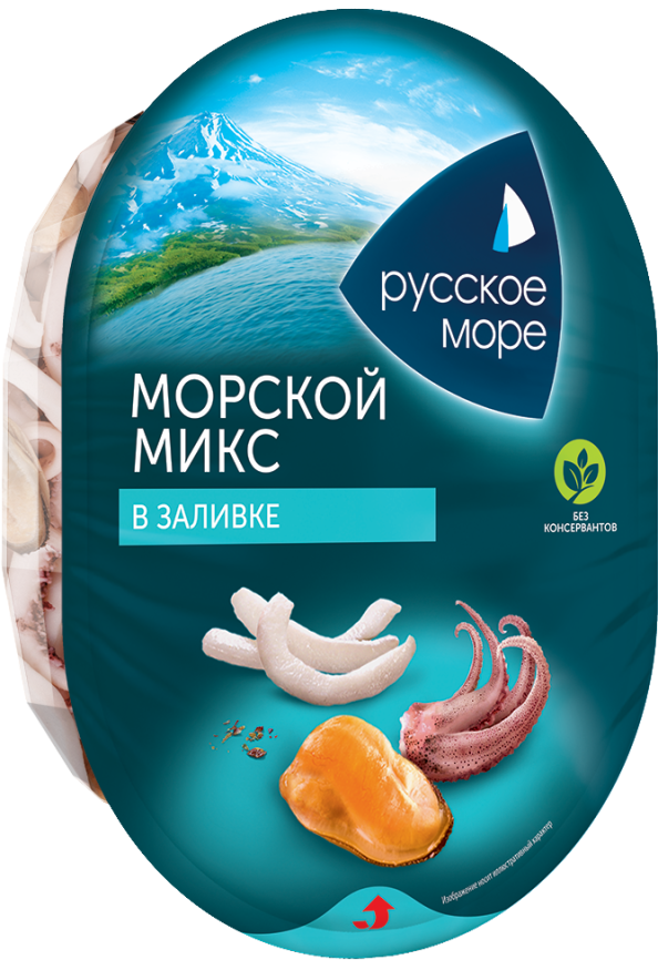 Коктейль из морепрод Морской микс в масл 180г фото 1