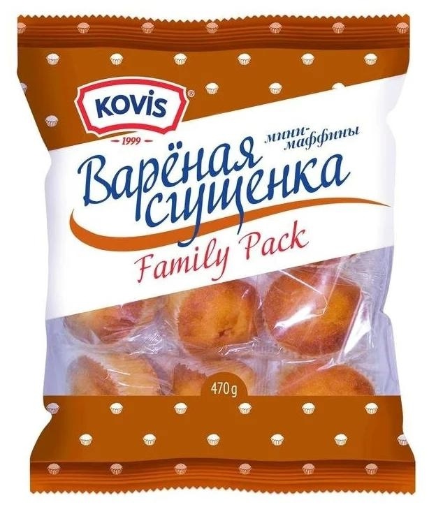 Маффины мини сгущенка 470г фото 2