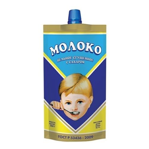 Сгущённое молоко с сахаром 8.5% д/п 270г фото 1