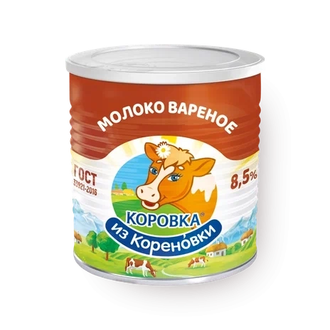 Сгущённое молоко варёное 8.5% ключ ж/б 360г фото 1