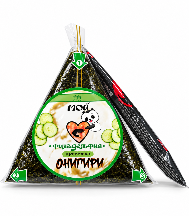 Онигири Филадельфия креветка 130г фото 1