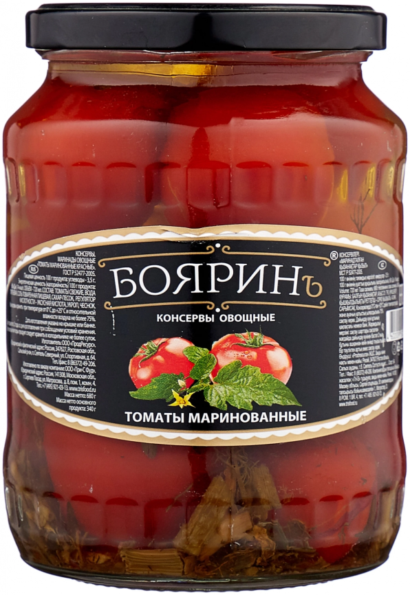 Томаты маринованные Черри с/б 720мл фото 1