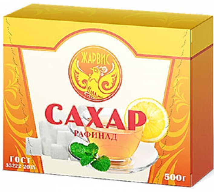 Сахар кусковой белый 500г фото 1