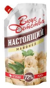 Майонез Вкус Детства 72% 700г фото 1