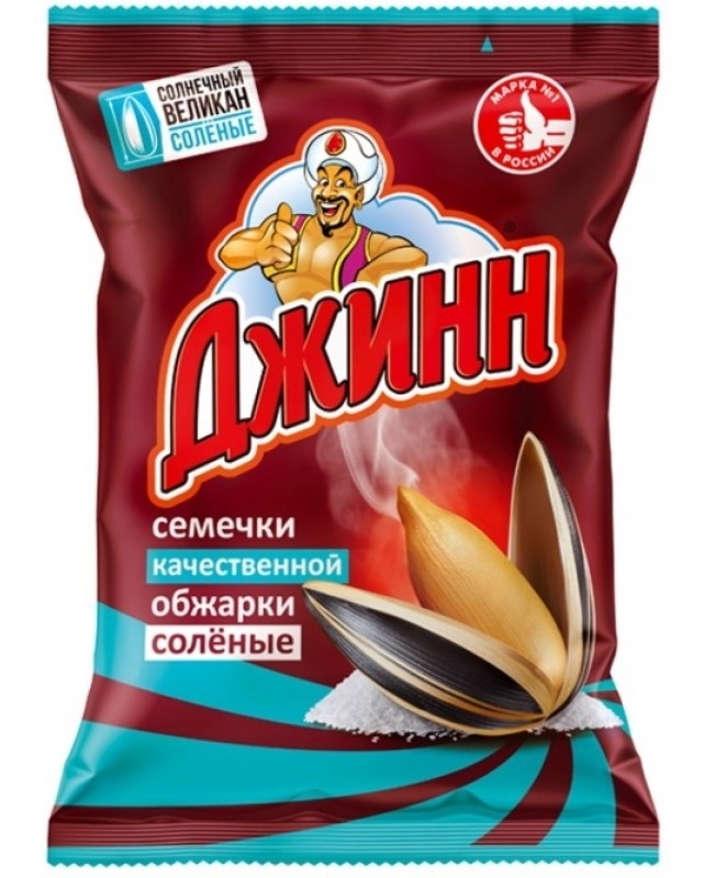 Семечки подс СолнечВеликан соленые 100г фото 2