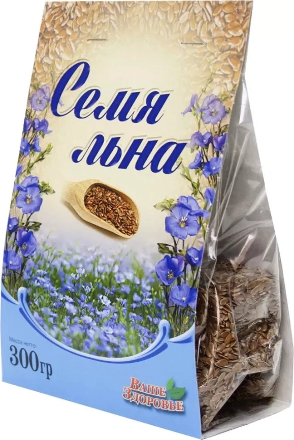Семена льна Ваше Здоровье 300 гр фото 1